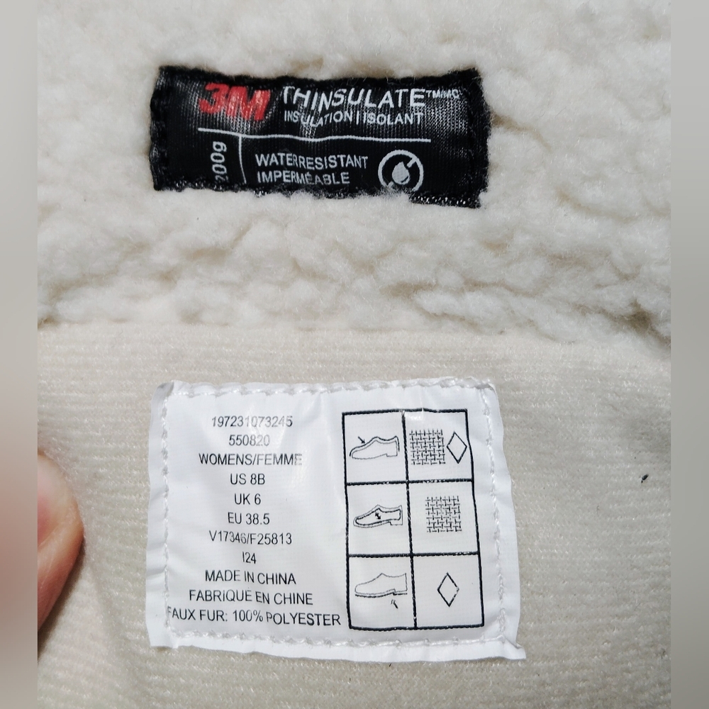 Lands end Expedition Insulated Tall Snow boots Sz-8 - Picture 6 of 7